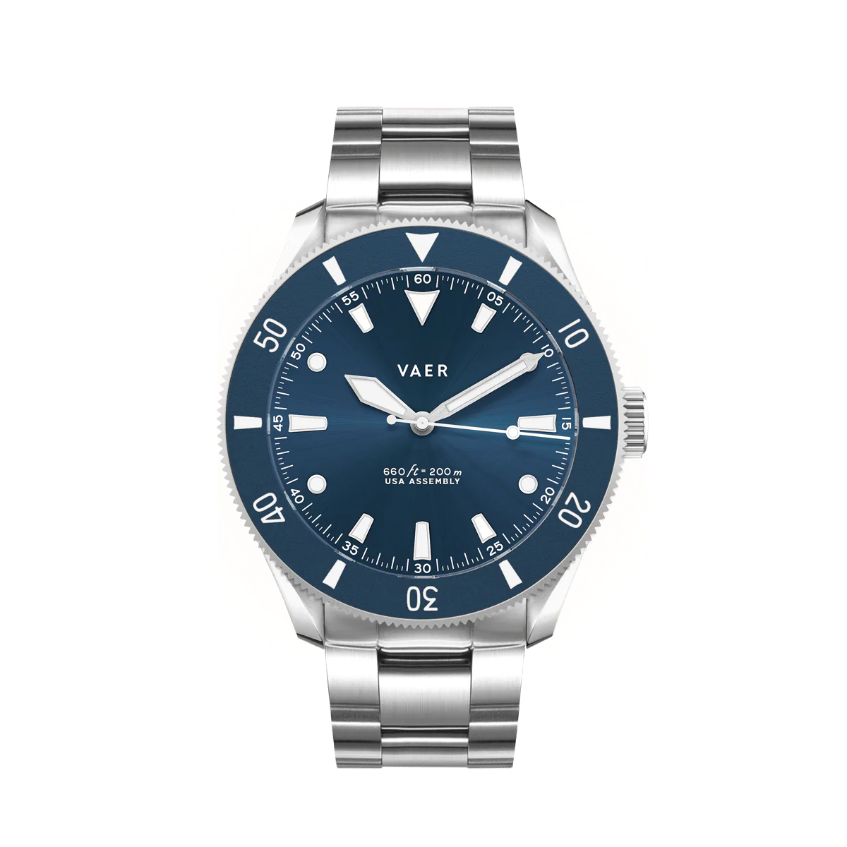 D4 Meridian Navy Matte Solar - 39mm USA