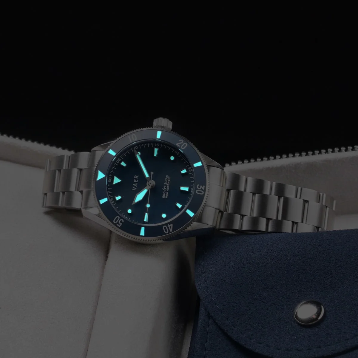 D4 Meridian Navy Matte Solar - 39mm USA - Image 11