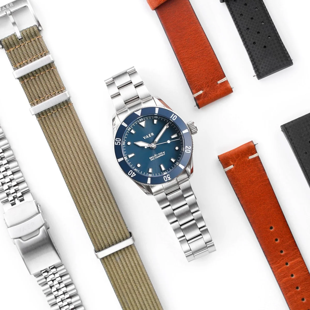 D4 Meridian Navy Matte Solar - 39mm USA - Image 14