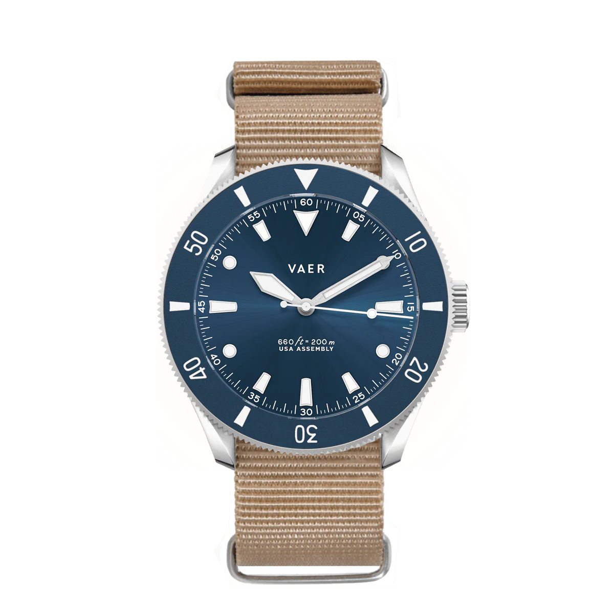 D4 Meridian Navy Matte Solar - 39mm USA - Image 3
