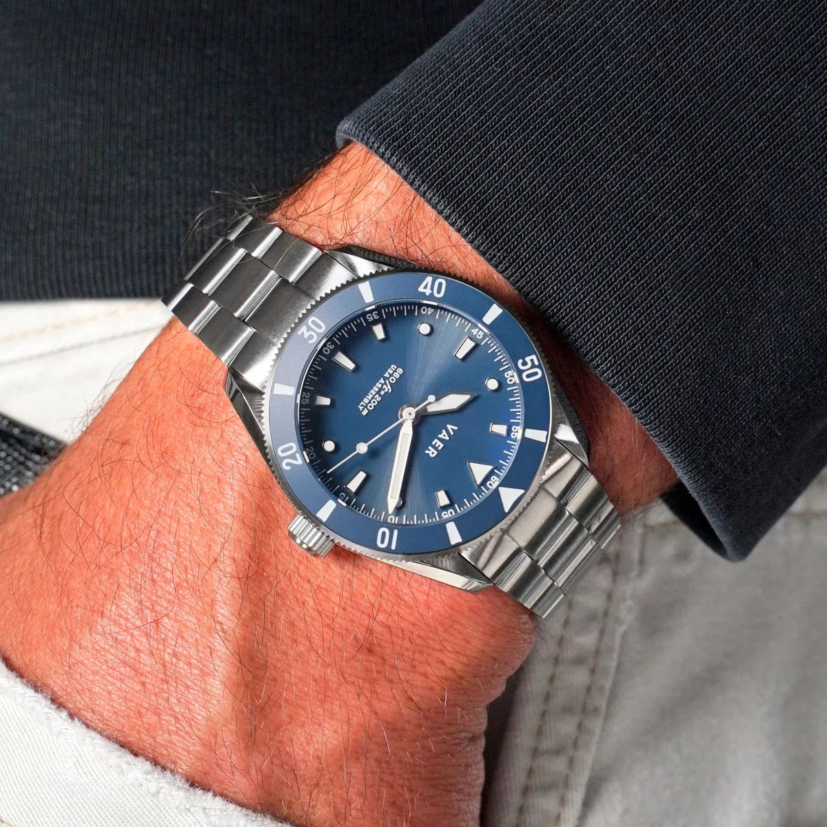 D4 Meridian Navy Matte Solar - 39mm USA - Image 5