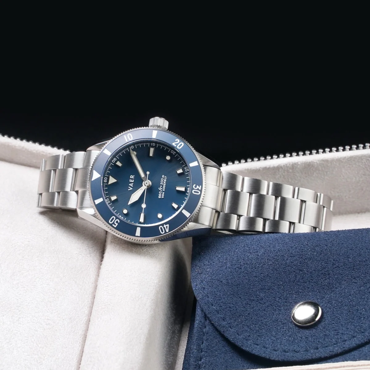 D4 Meridian Navy Matte Solar - 39mm USA - Image 6