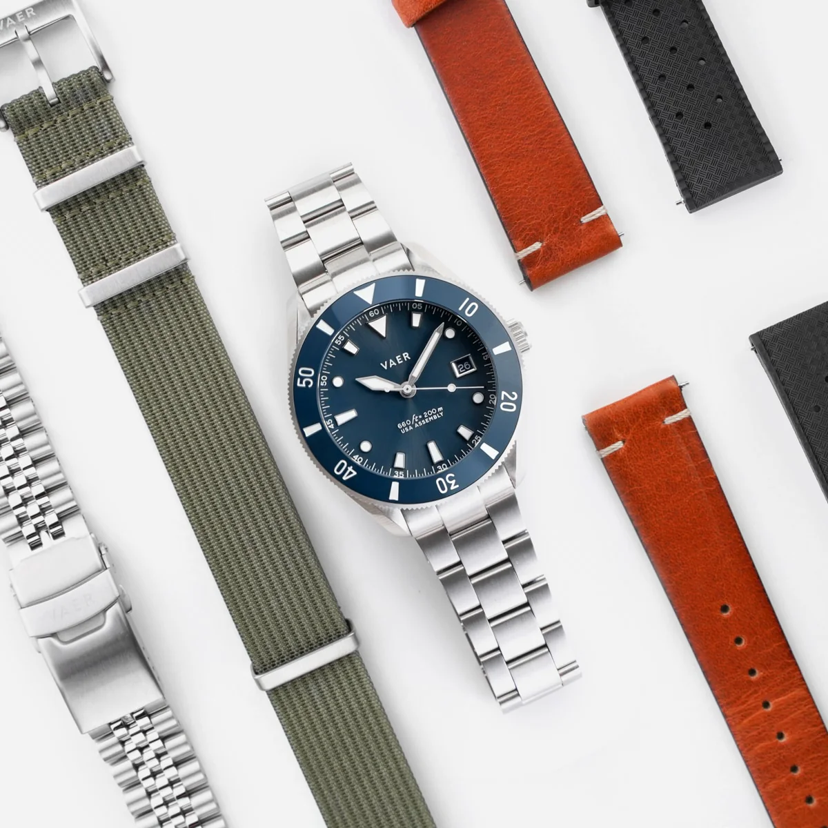 D4 Meridian Navy Matte Solar - 42mm USA - Image 12