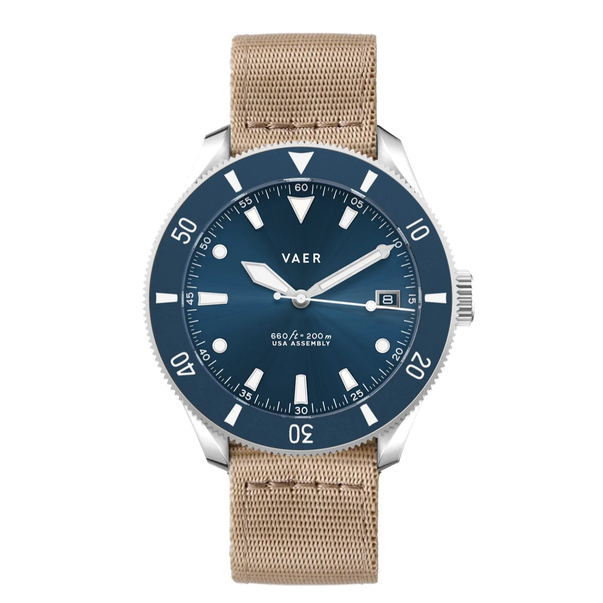 D4 Meridian Navy Matte Solar - 42mm USA - Image 15
