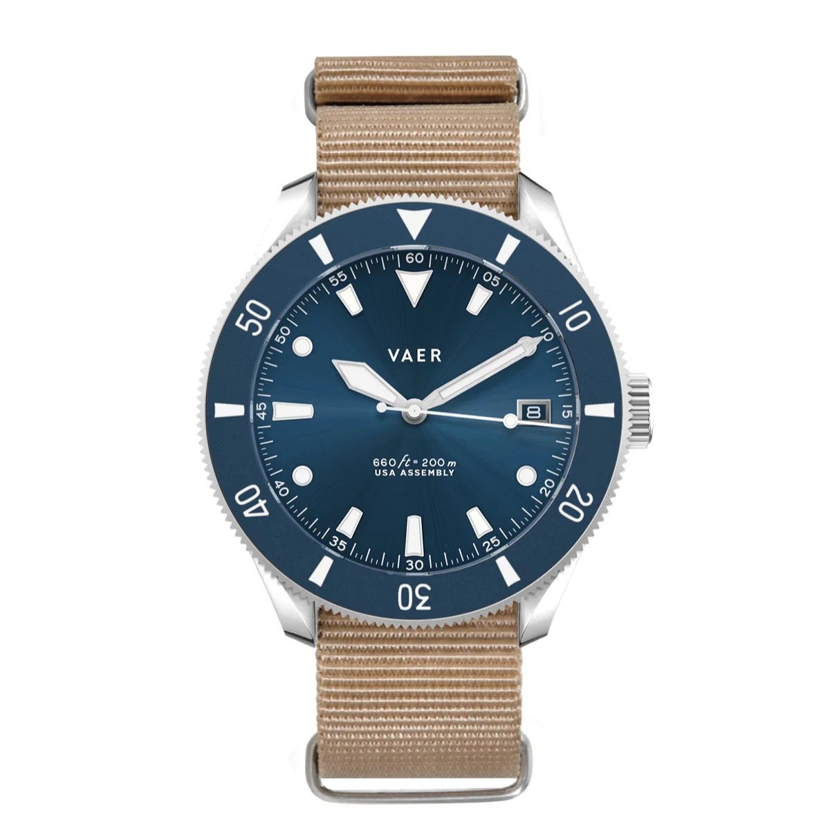 D4 Meridian Navy Matte Solar - 42mm USA - Image 3