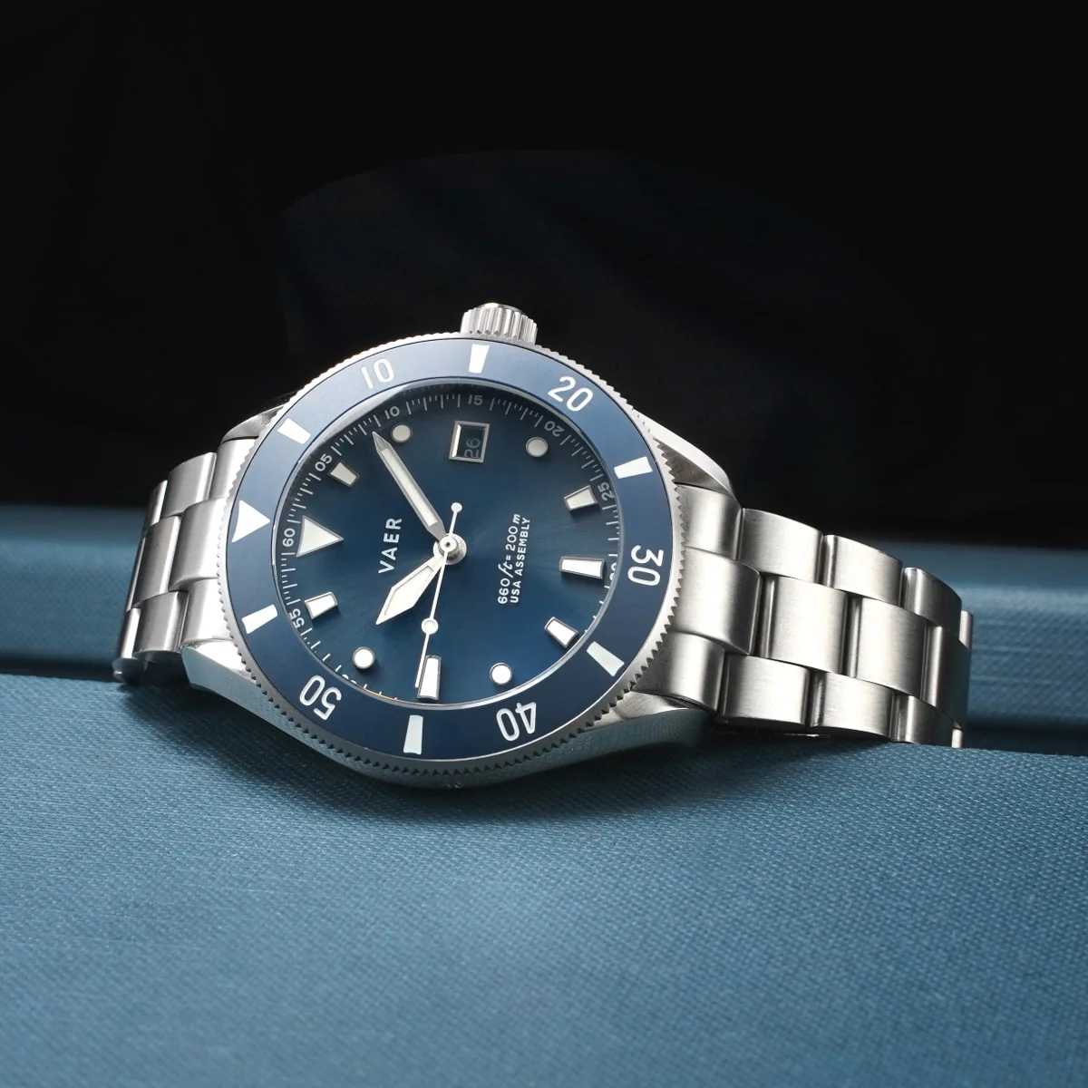 D4 Meridian Navy Matte Solar - 42mm USA - Image 5