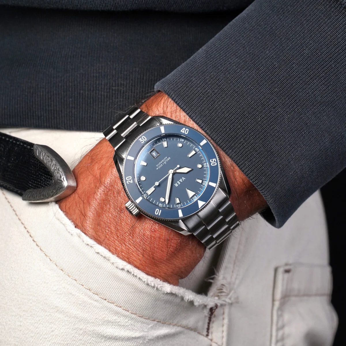 D5 Meridian Navy Auto - 39mm USA - Image 4
