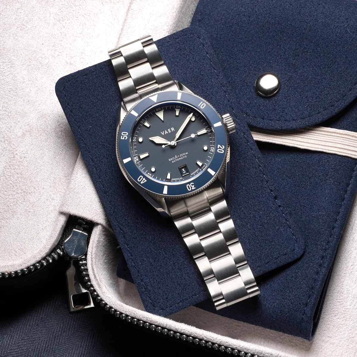 D5 Meridian Navy Auto - 39mm USA - Image 6