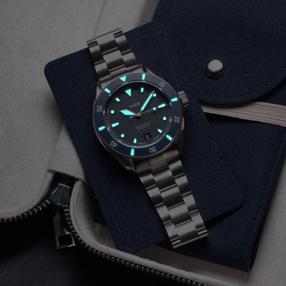 D5 Meridian Navy Auto - 39mm USA - Image 7