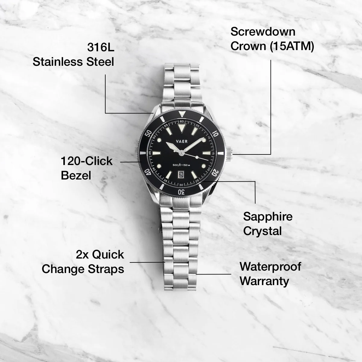DS2 Meridian Black - Quartz 42mm - Image 12