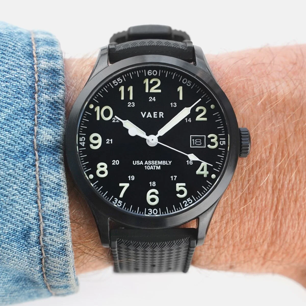 FKM Dive Strap with PVD Buckle - Image 8