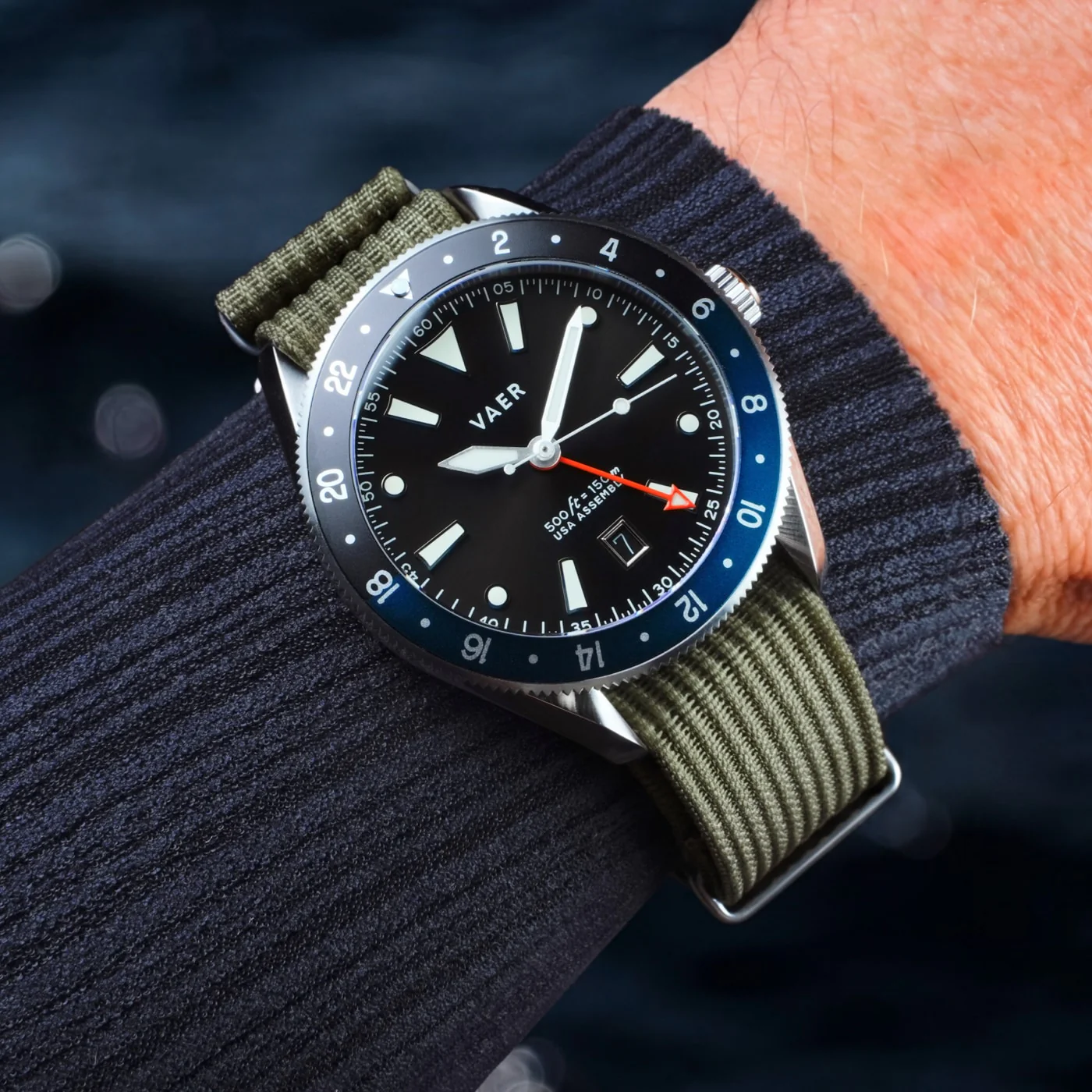 G2 Meridian Navy/Black GMT - 42mm USA - Image 6
