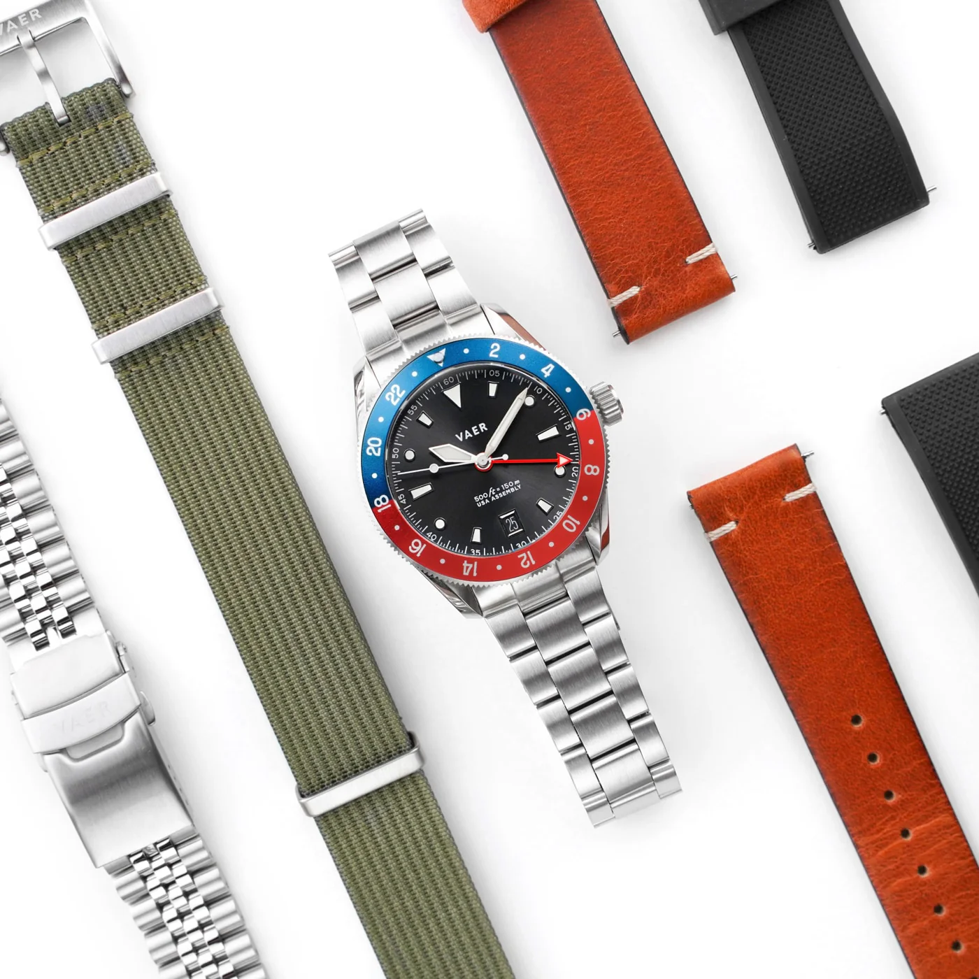 G2 Meridian Navy/Red GMT - 39mm USA - Image 13