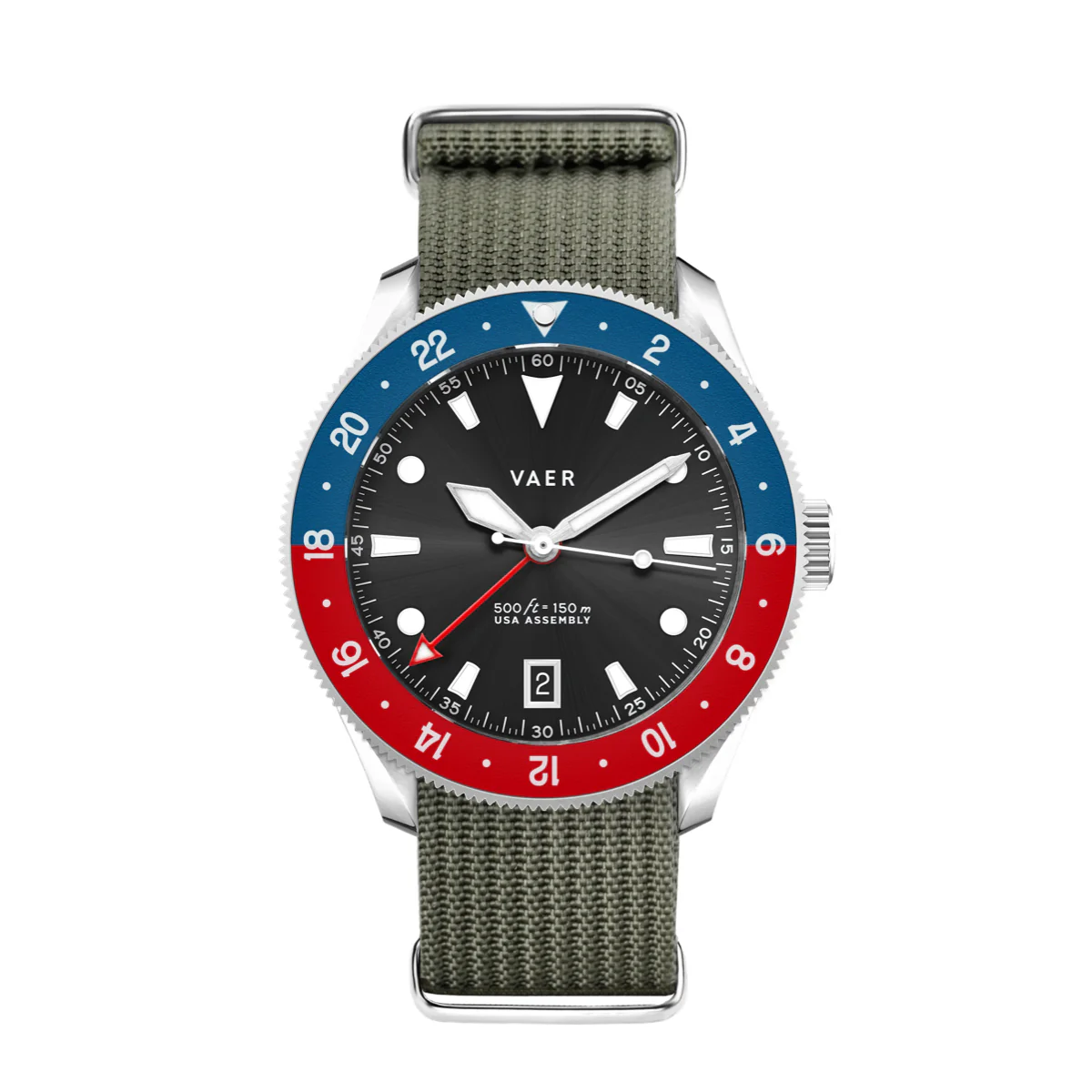 G2 Meridian Navy/Red GMT - 39mm USA - Image 15