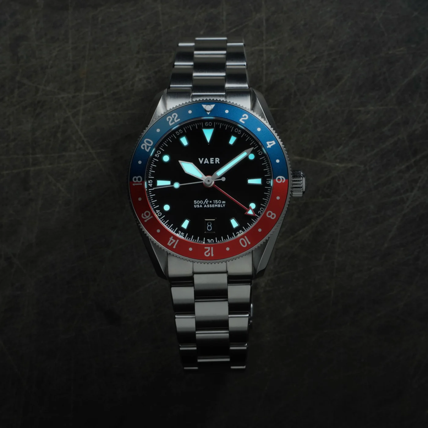 G2 Meridian Navy/Red GMT - 39mm USA - Image 6