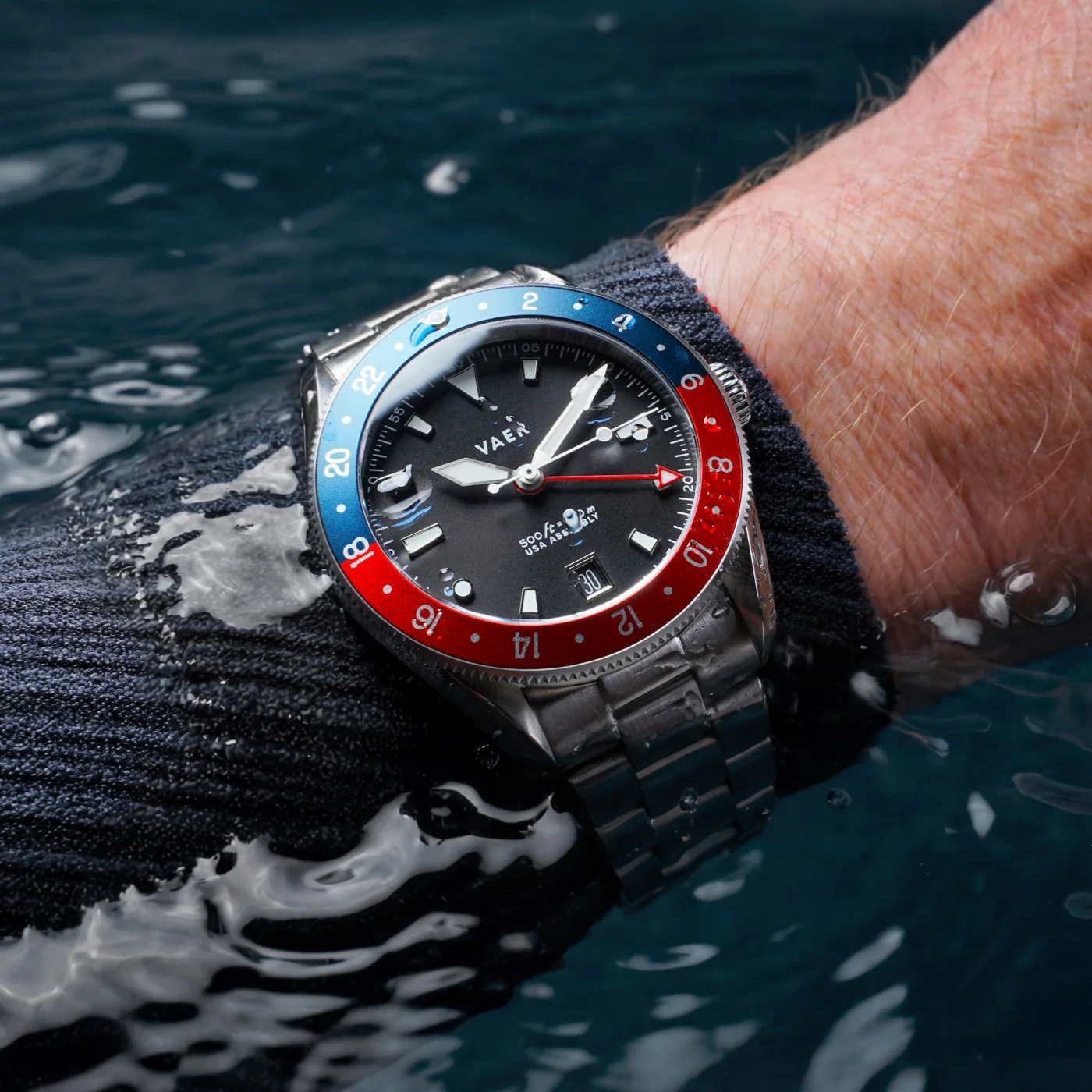 G2 Meridian Navy/Red GMT - 39mm USA - Image 8