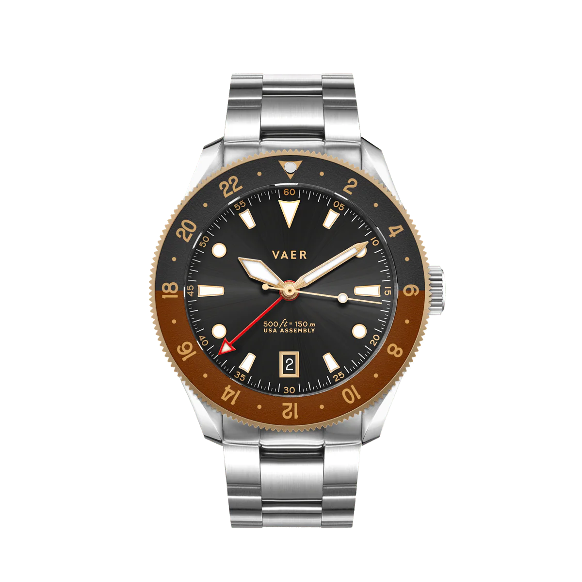 G2 Meridian Rootbeer GMT - 39mm USA