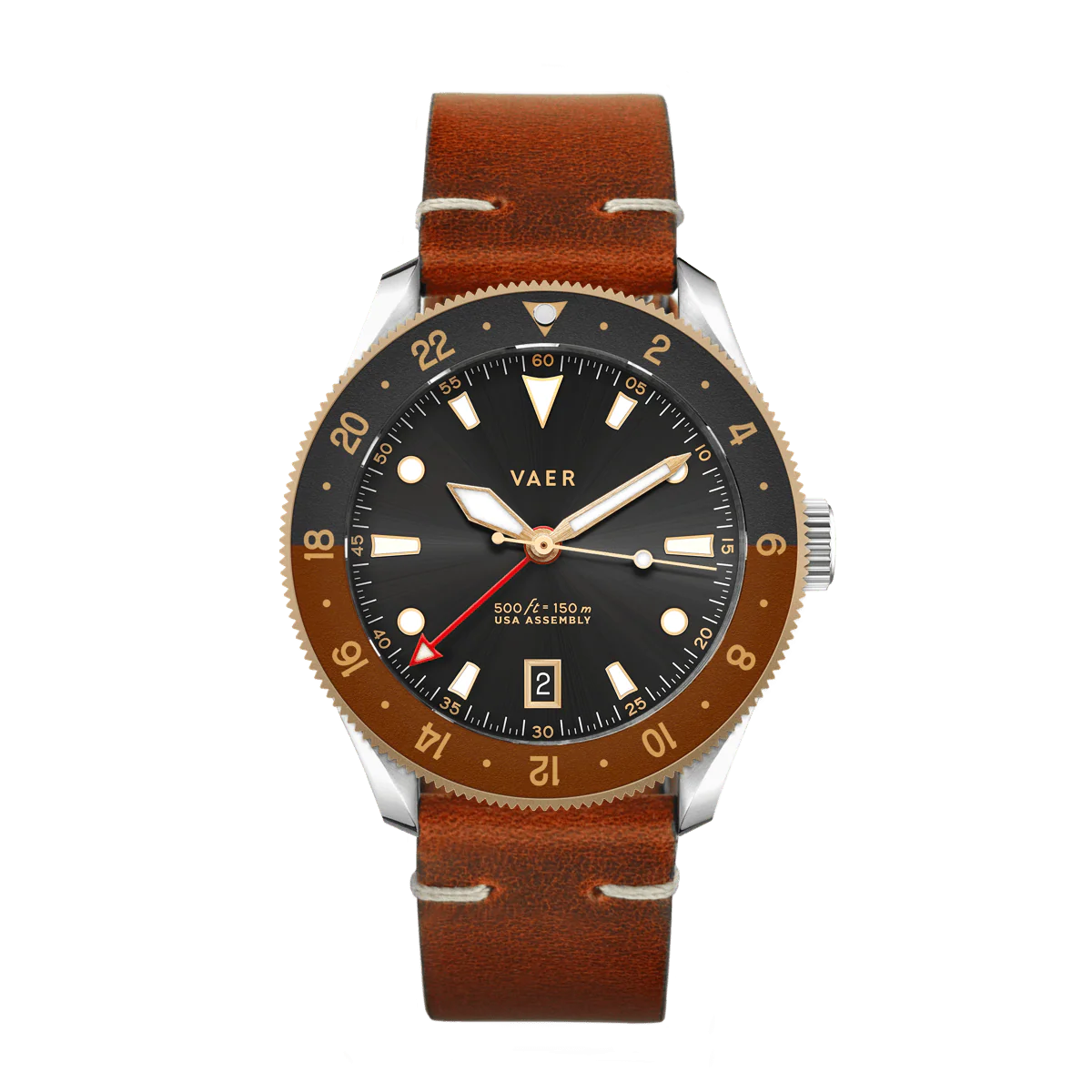 G2 Meridian Rootbeer GMT - 39mm USA - Image 11
