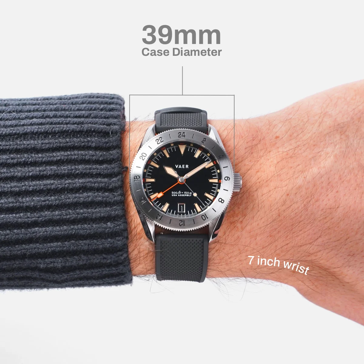 G2 Pacific Steel GMT - 39mm USA - Image 14