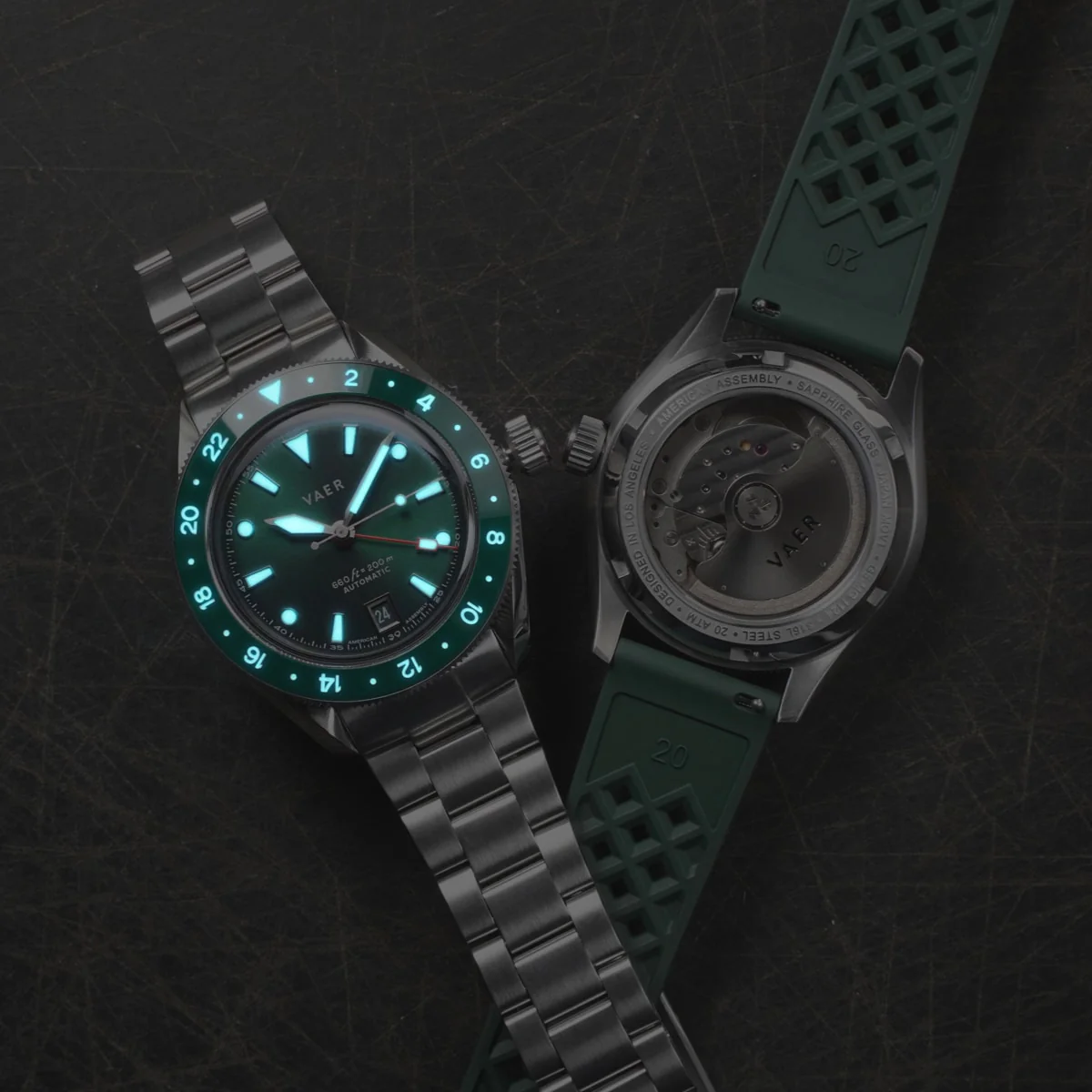 G5 Meridian Green GMT - 39mm USA - Image 13