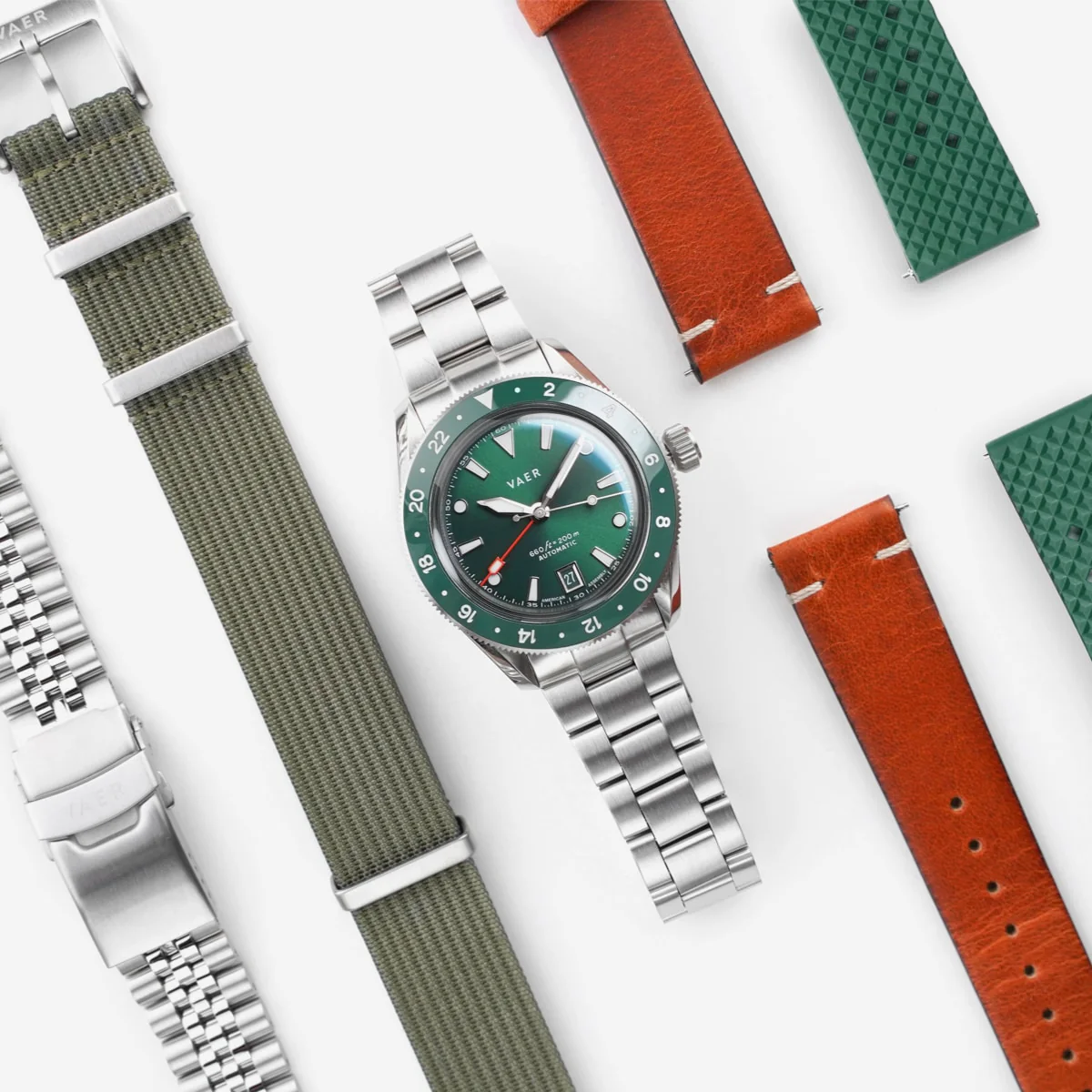 G5 Meridian Green GMT - 39mm USA - Image 22