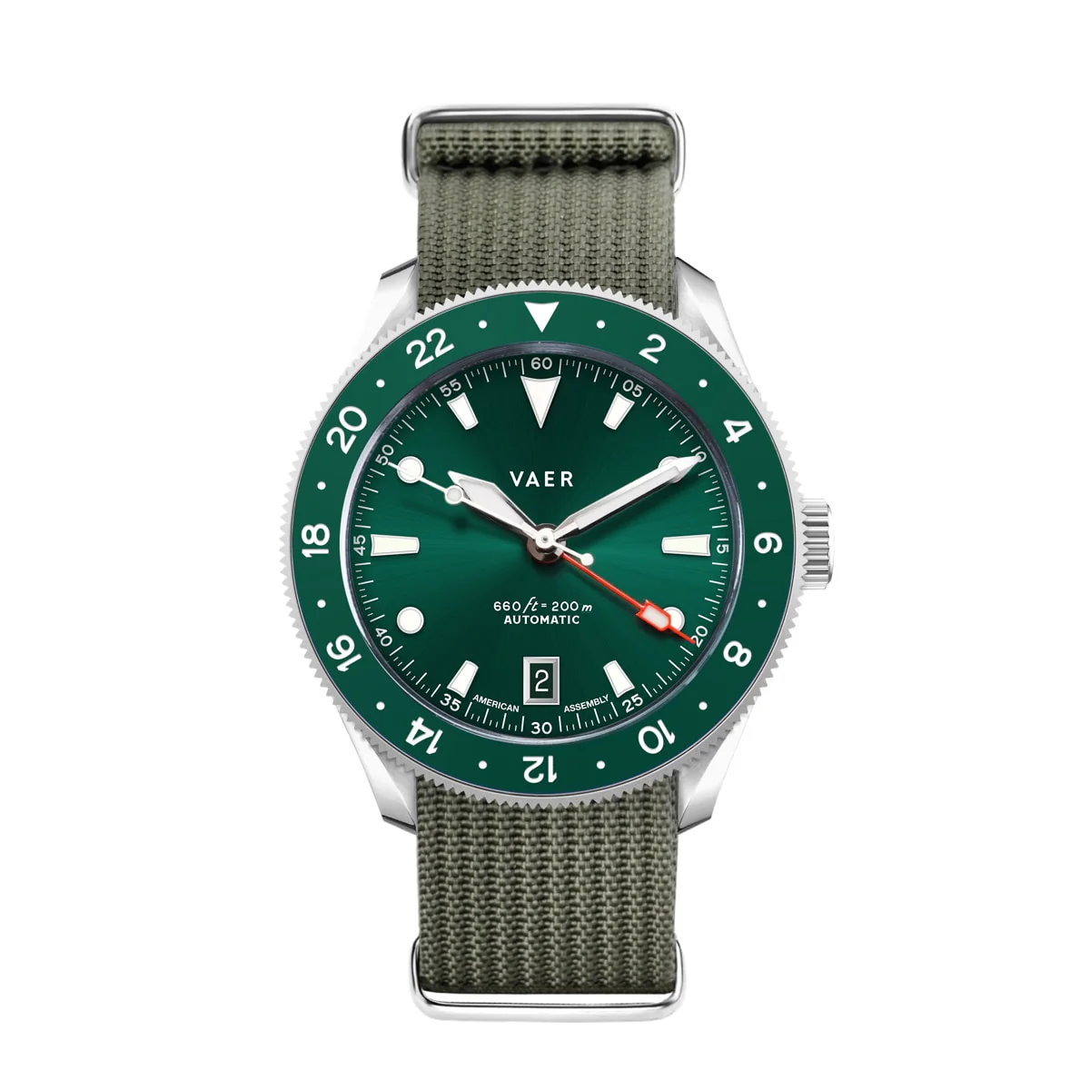 G5 Meridian Green GMT - 39mm USA - Image 26