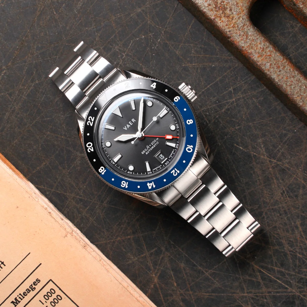 G5 Meridian Navy/Black GMT - 39mm USA - Image 11