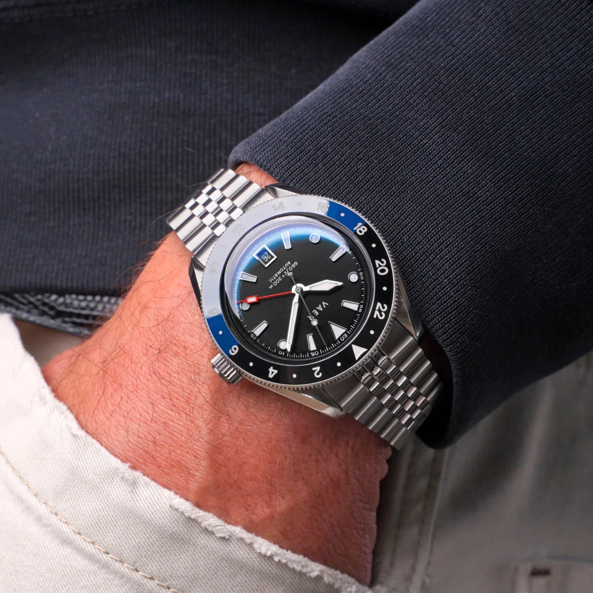 G5 Meridian Navy/Black GMT - 39mm USA - Image 4