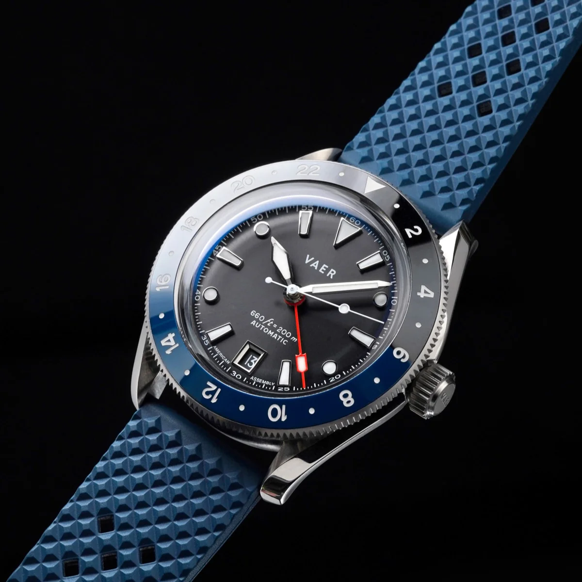 G5 Meridian Navy/Black GMT - 39mm USA - Image 7
