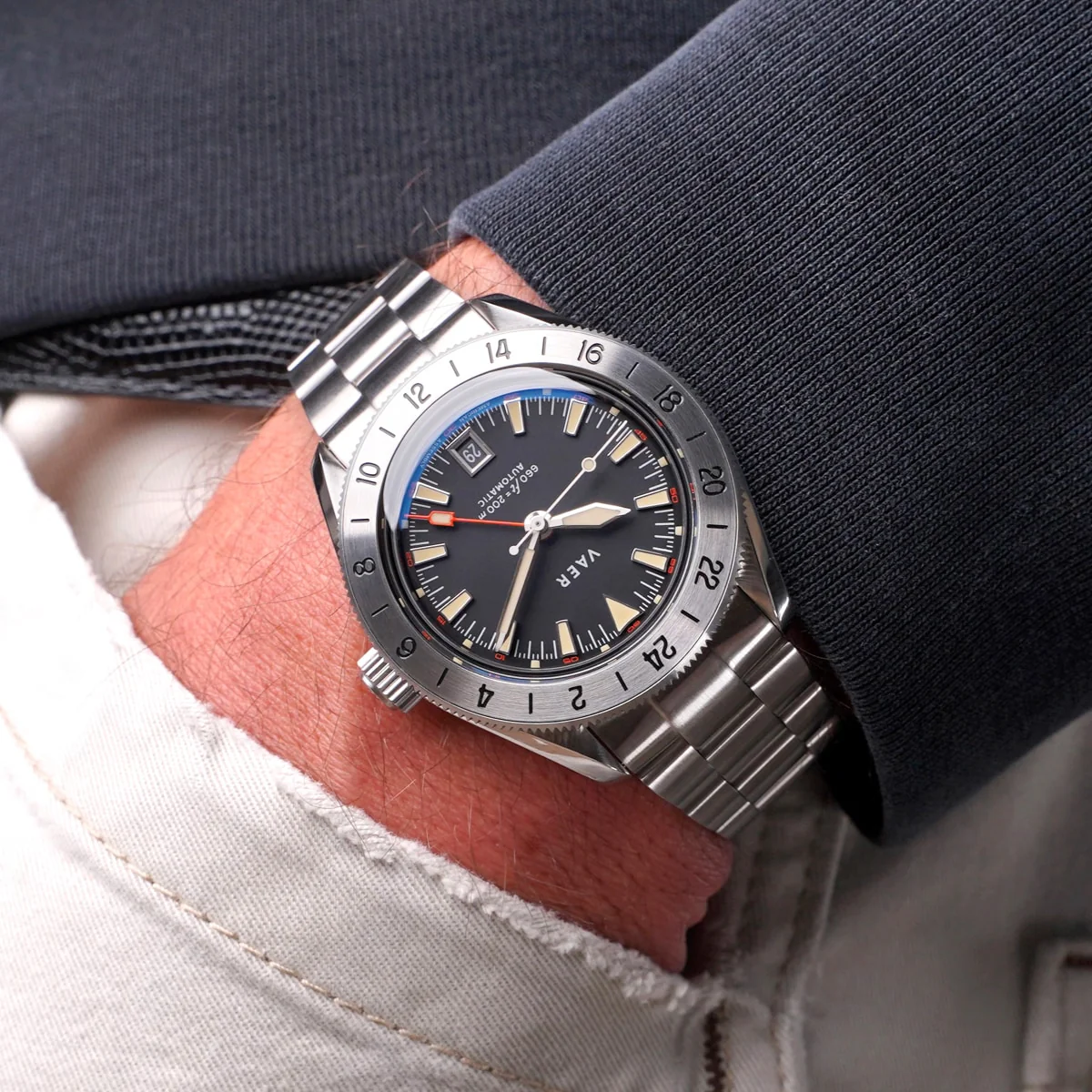 G5 Pacific Steel GMT - 39mm USA - Image 12