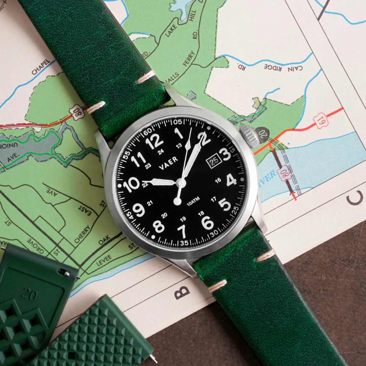 Lined Horween Leather Strap - Image 10