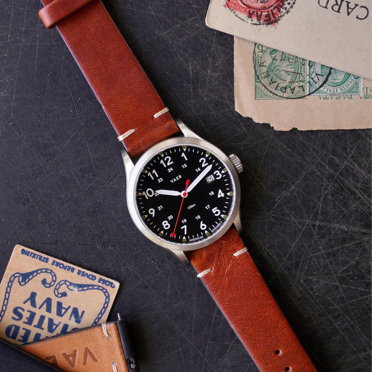 Lined Horween Leather Strap - Image 5
