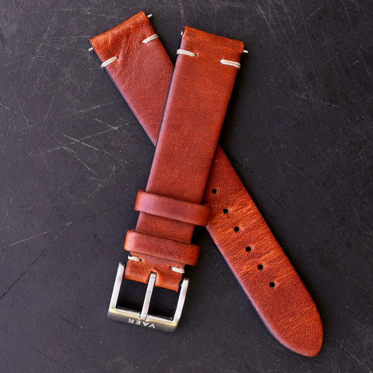 Lined Horween Leather Strap - Image 6