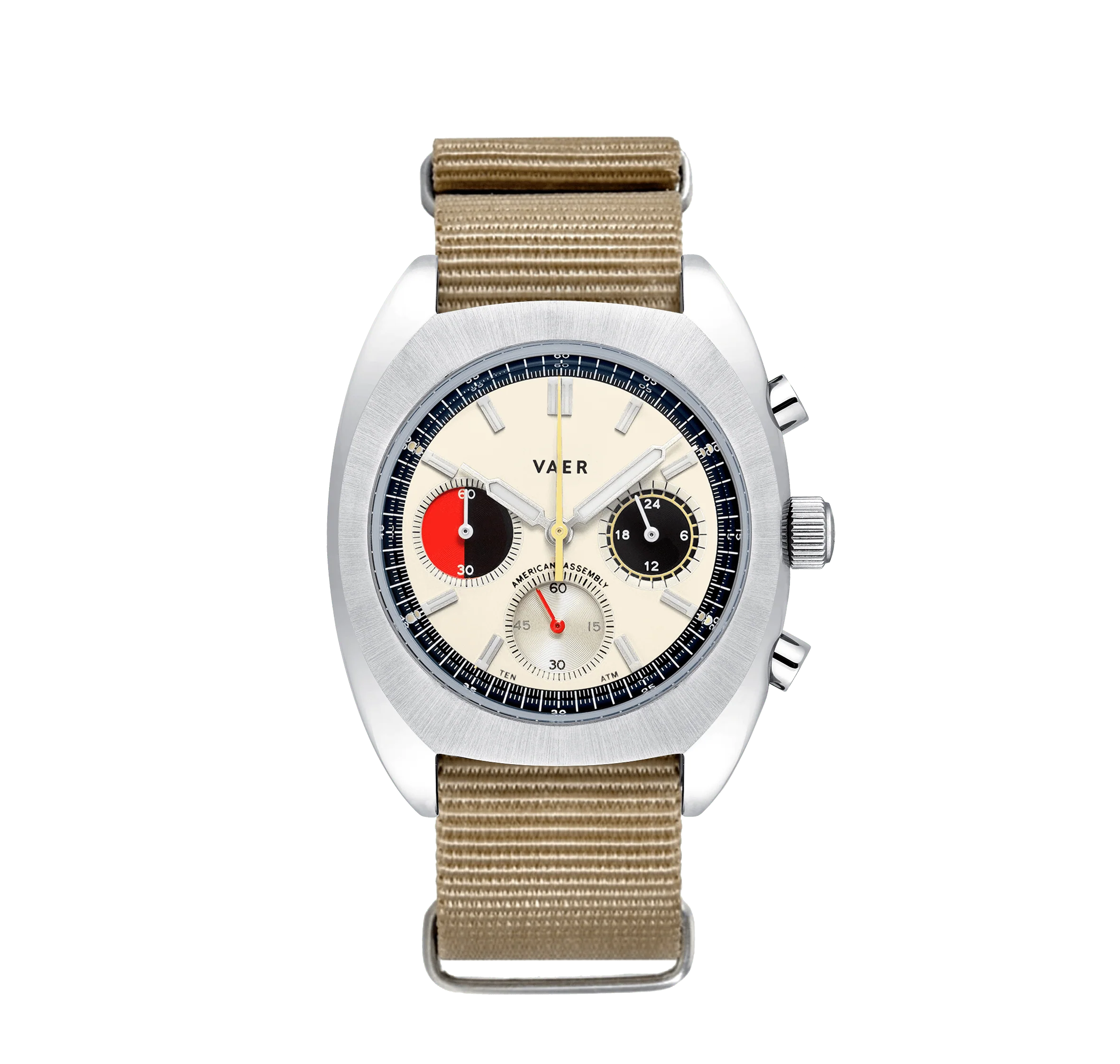 R1 Racing Chronograph Cream - 38mm USA - Image 3
