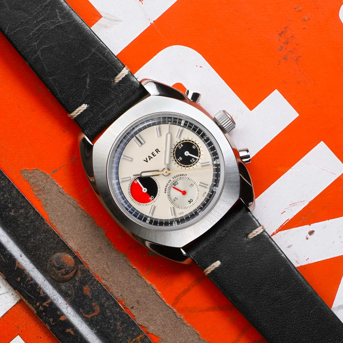 R1 Racing Chronograph Cream - 38mm USA - Image 4