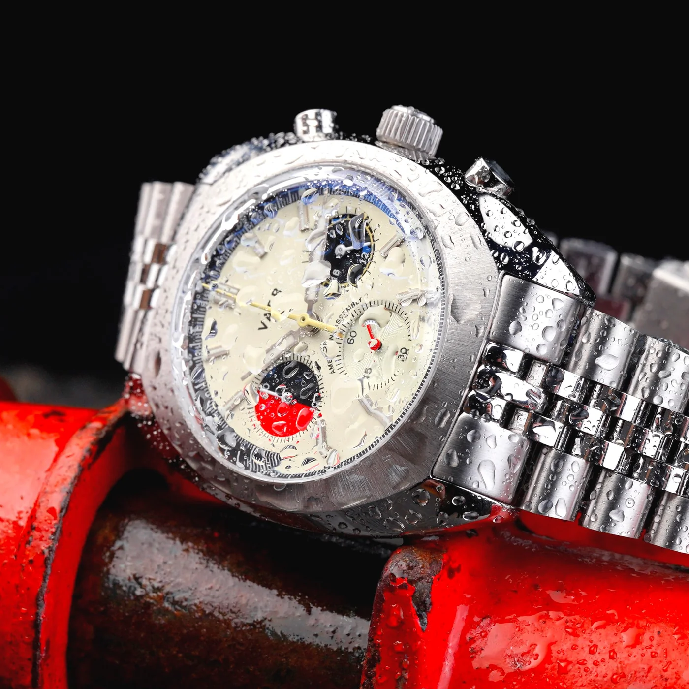 R1 Racing Chronograph Cream - 38mm USA - Image 6