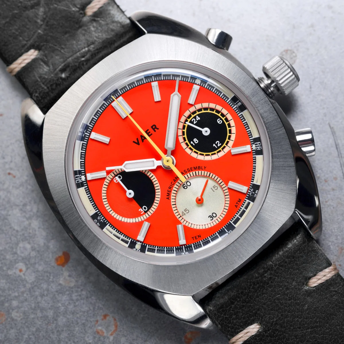 R1 Racing Chronograph Orange - 38mm USA - Image 10