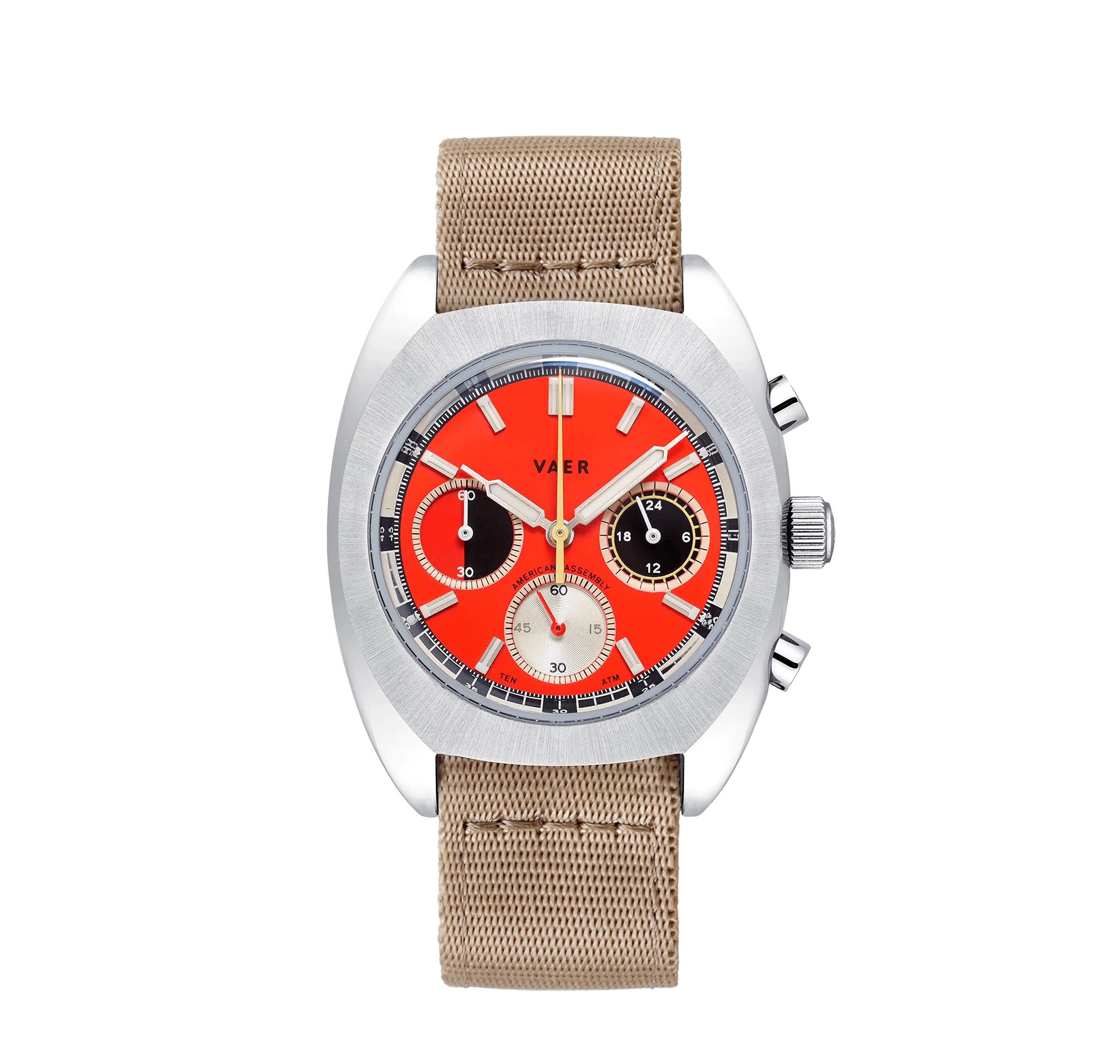 R1 Racing Chronograph Orange - 38mm USA - Image 15