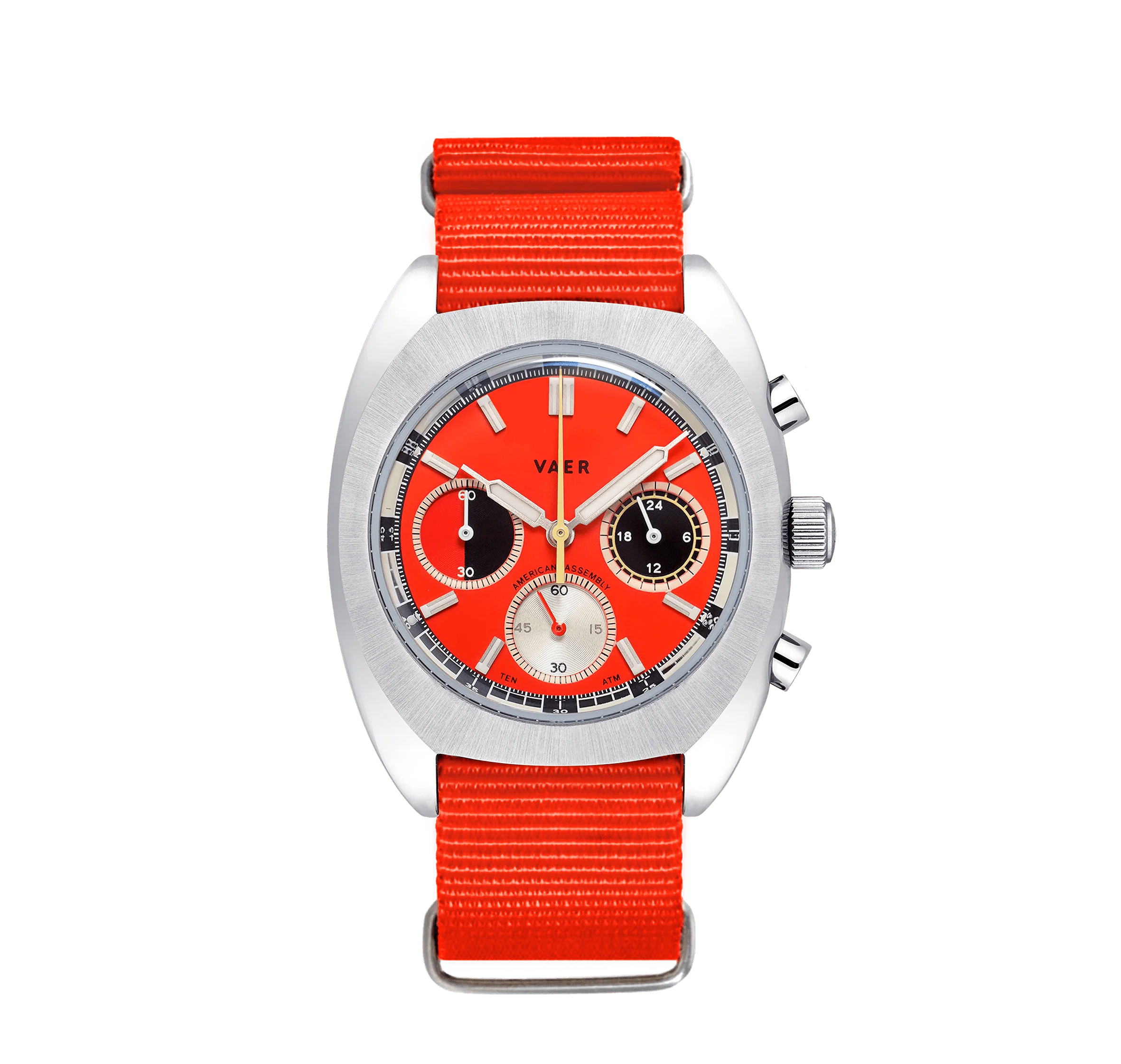 R1 Racing Chronograph Orange - 38mm USA - Image 3