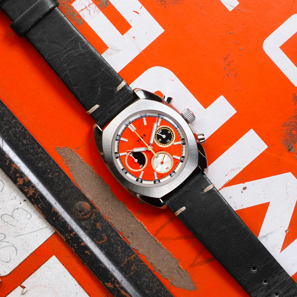 R1 Racing Chronograph Orange - 38mm USA - Image 5