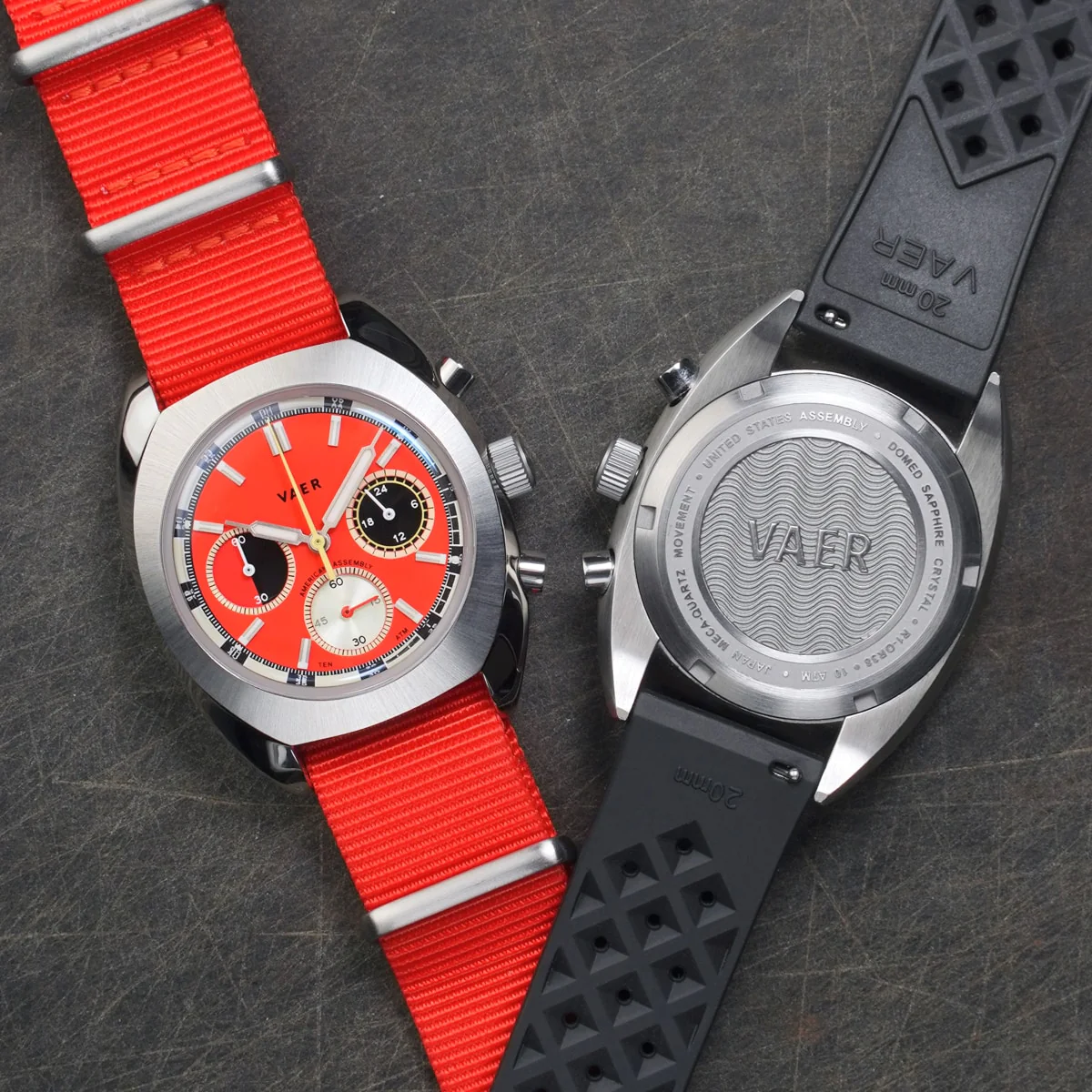 R1 Racing Chronograph Orange - 38mm USA - Image 8