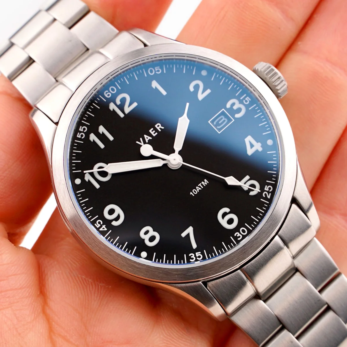 S3 Calendar Field Black - 36mm Quartz - Image 12