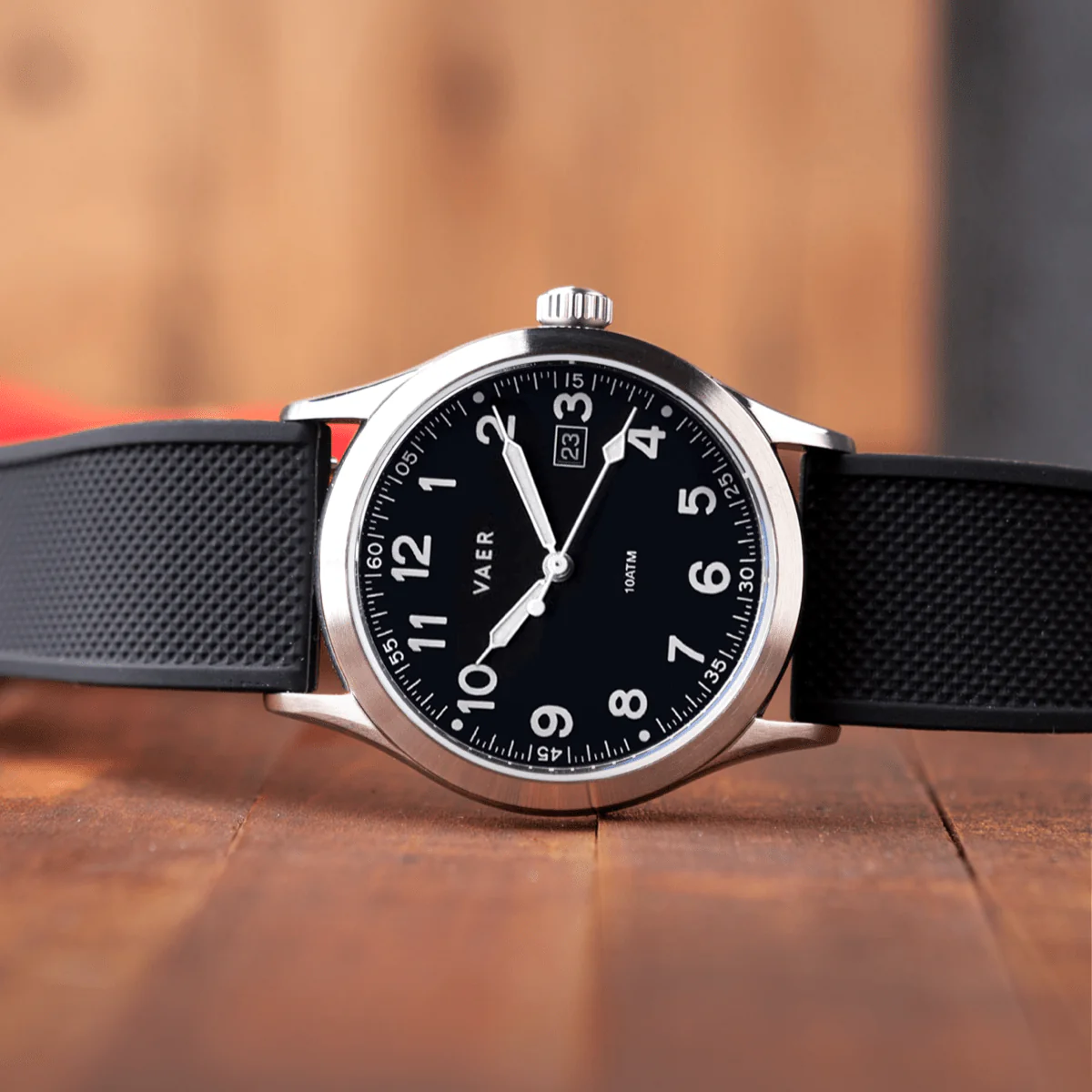 S3 Calendar Field Black - 36mm Quartz - Image 6