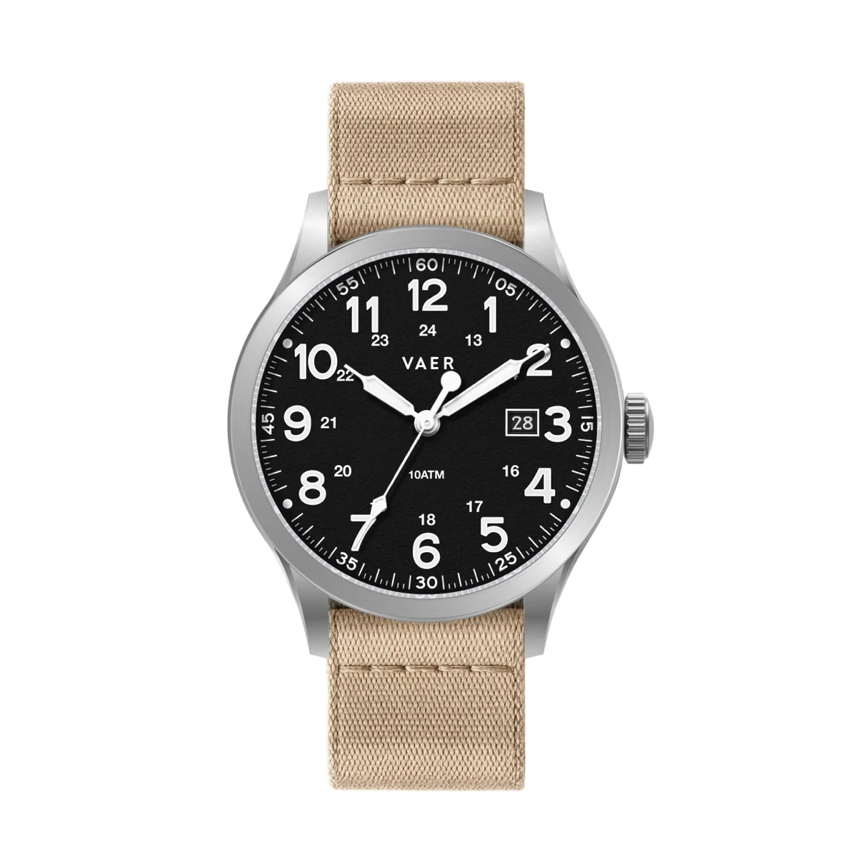 S5 Calendar Field Black - 40mm Quartz - Image 3