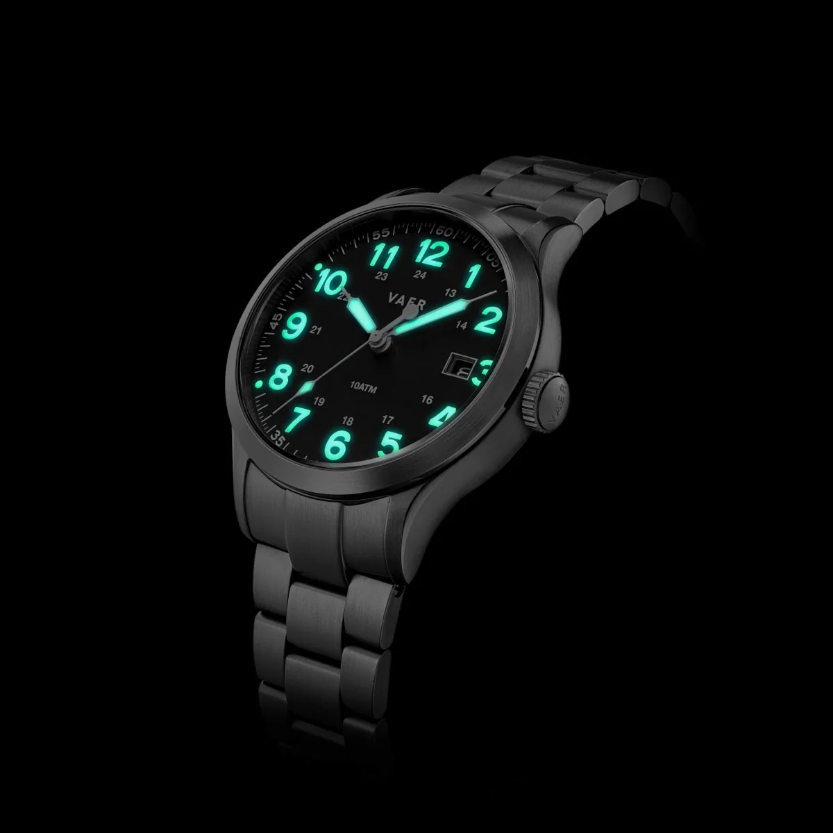 S5 Calendar Field Black - 40mm Quartz - Image 8