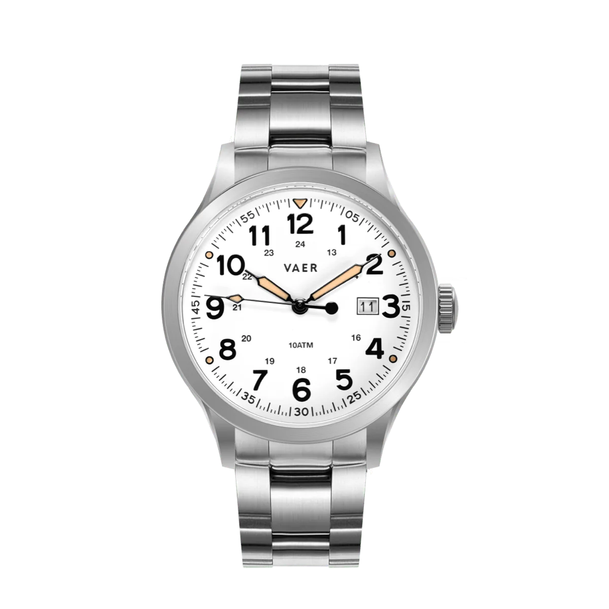 S5 Calendar Field White - 42mm Quartz - Image 12