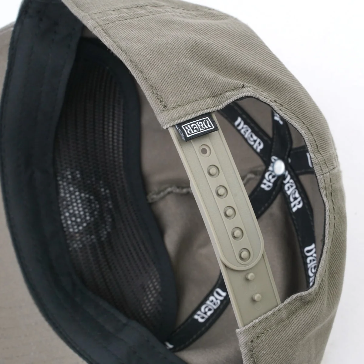 Vaer Snapback Hat - Only Time Will Tell - Olive - Image 3
