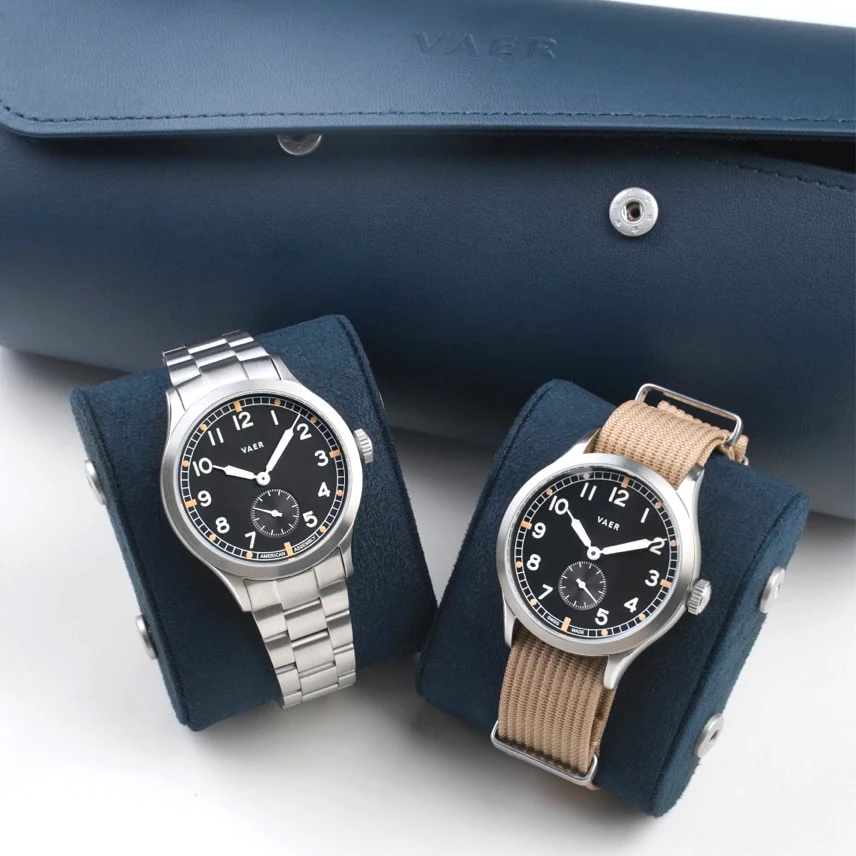 Vaer Leather Watch Roll - Image 3
